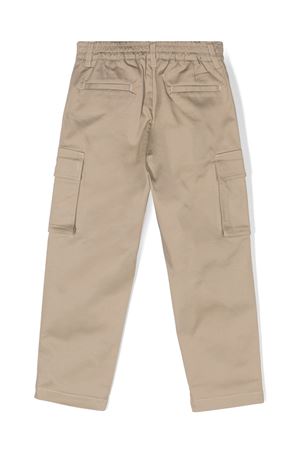 beige cotton trousers GOLDEN GOOSE KIDS | GKP01761P00153815567